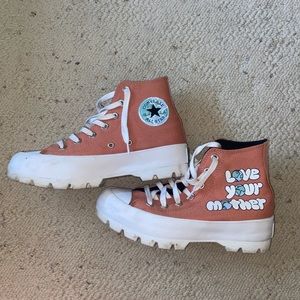 Converse High Top Lug “Love Your Mother”
